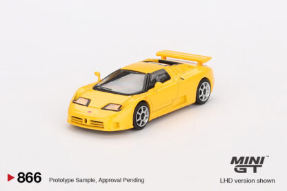 Bugatti EB110 Super Sport Giallo Bugatti - 1:64 MiniGT - Image 2