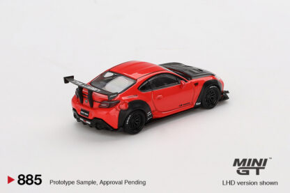 Toyota GR86 LB★Nation Red - 1:64 MiniGT - Image 3