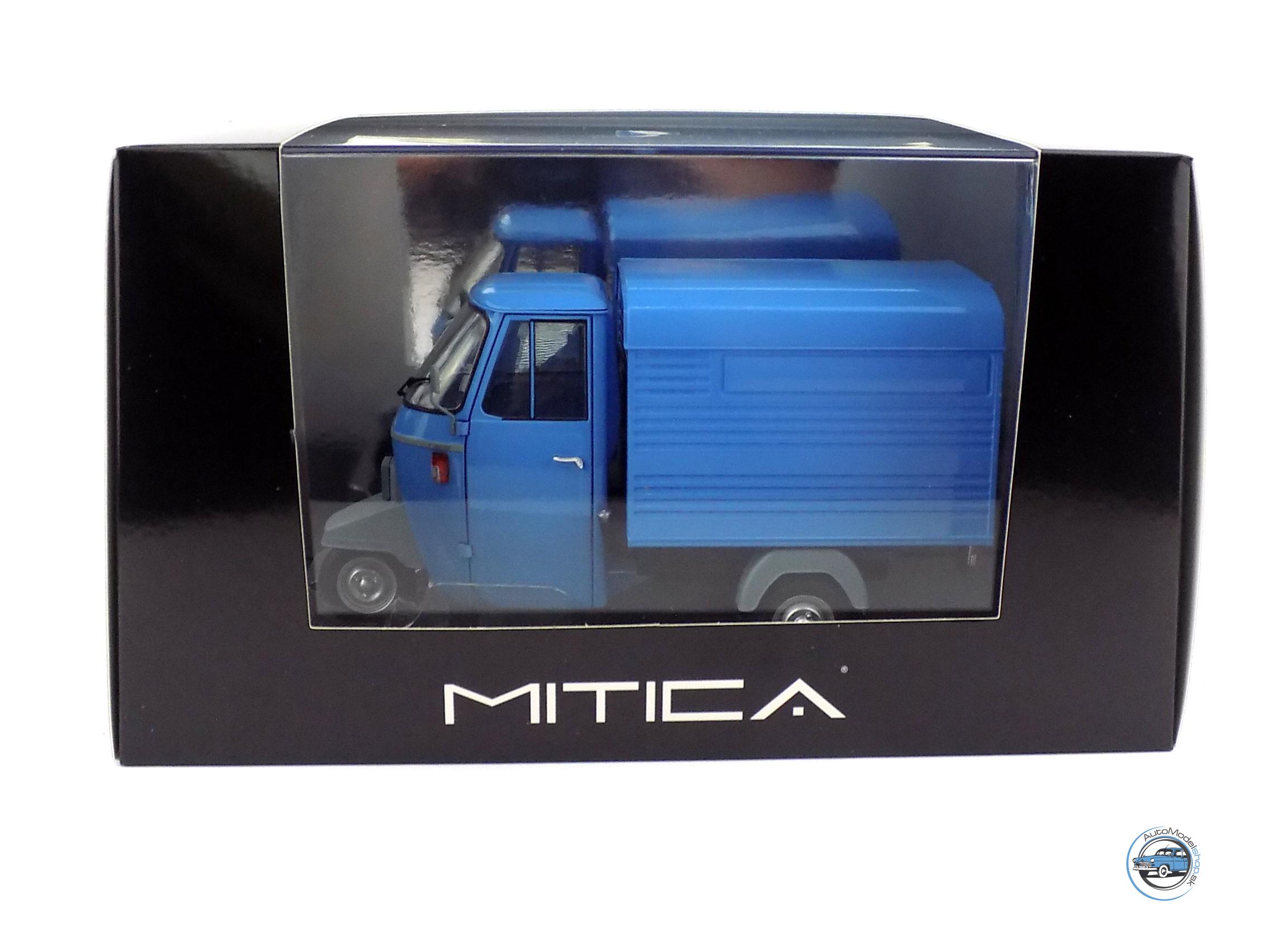 PIAGGIO DODÁVKA APE P501 ZATVORENÁ 1979 S VITRÍNOU - 1:18 MITICA - Image 7