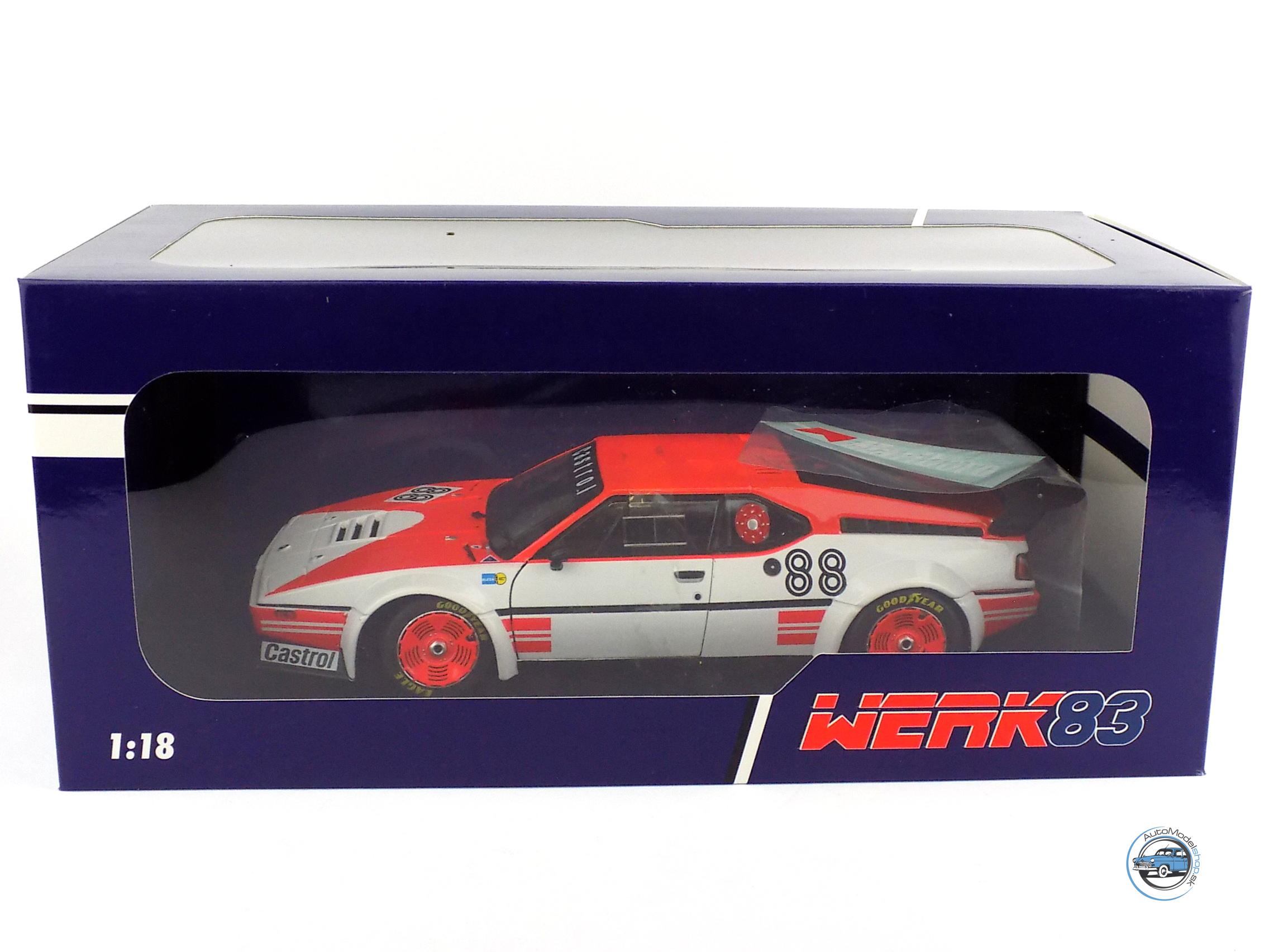 BMW M1 (E26) TEAM GS N 88 PROCAR SERIES 1980 JOHN WATSON - 1:18 WERK83 - Image 6