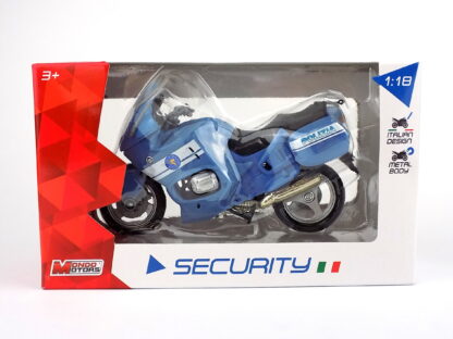 BMW  R1200RT POLIZIA 2001 - 1:18 MONDO MOTORS - Image 4