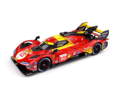 FERRARI  499P 3.0L TURBO V6 TEAM FERRARI AF CORSE No.50 VÍŤAZ 24h LE MANS 2024 ANTONIO FUOCO - 1:43 BBURAGO - Image 2