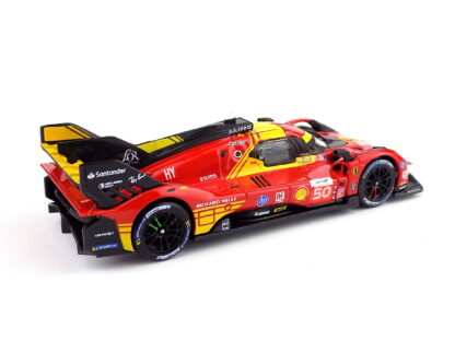 FERRARI  499P 3.0L TURBO V6 TEAM FERRARI AF CORSE No.50 VÍŤAZ 24h LE MANS 2024 ANTONIO FUOCO - 1:43 BBURAGO - Image 3