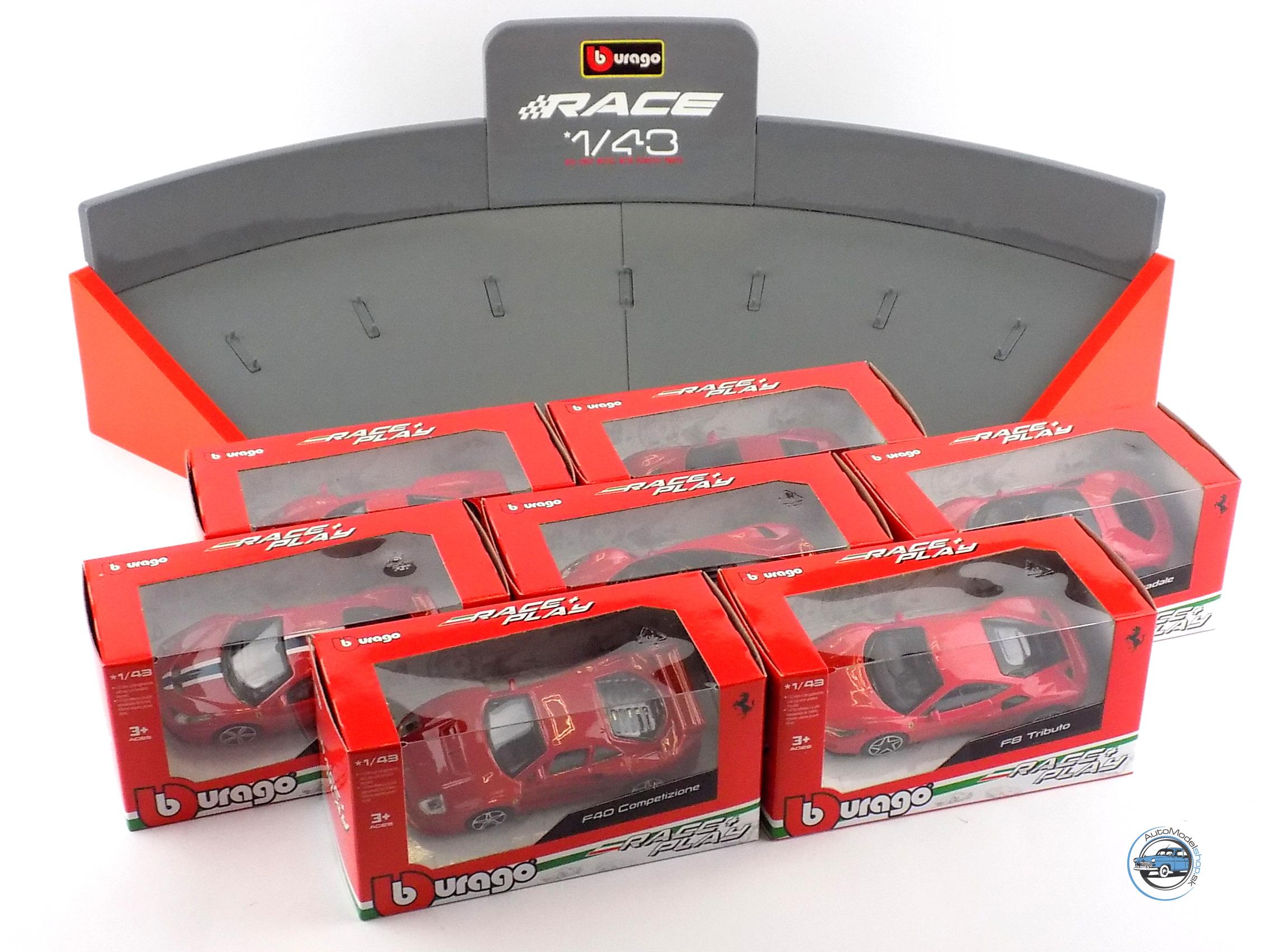 Sada 7x Ferrari - 1:43 Bburago - Image 5