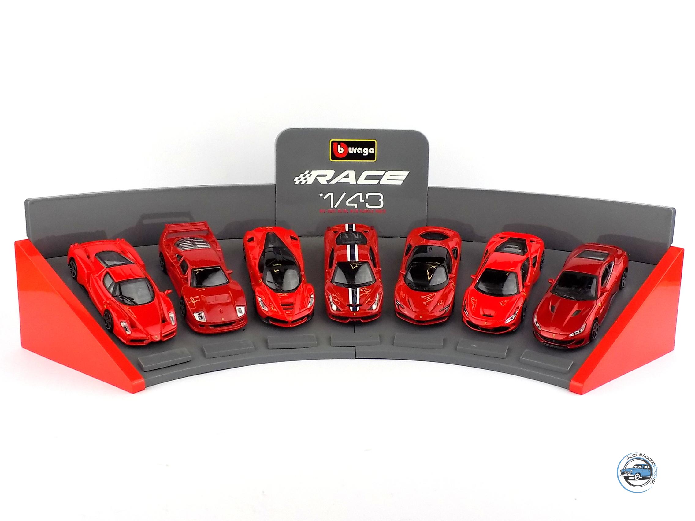 Sada 7x Ferrari - 1:43 Bburago - Image 2
