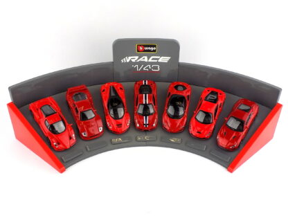 Sada 7x Ferrari - 1:43 Bburago