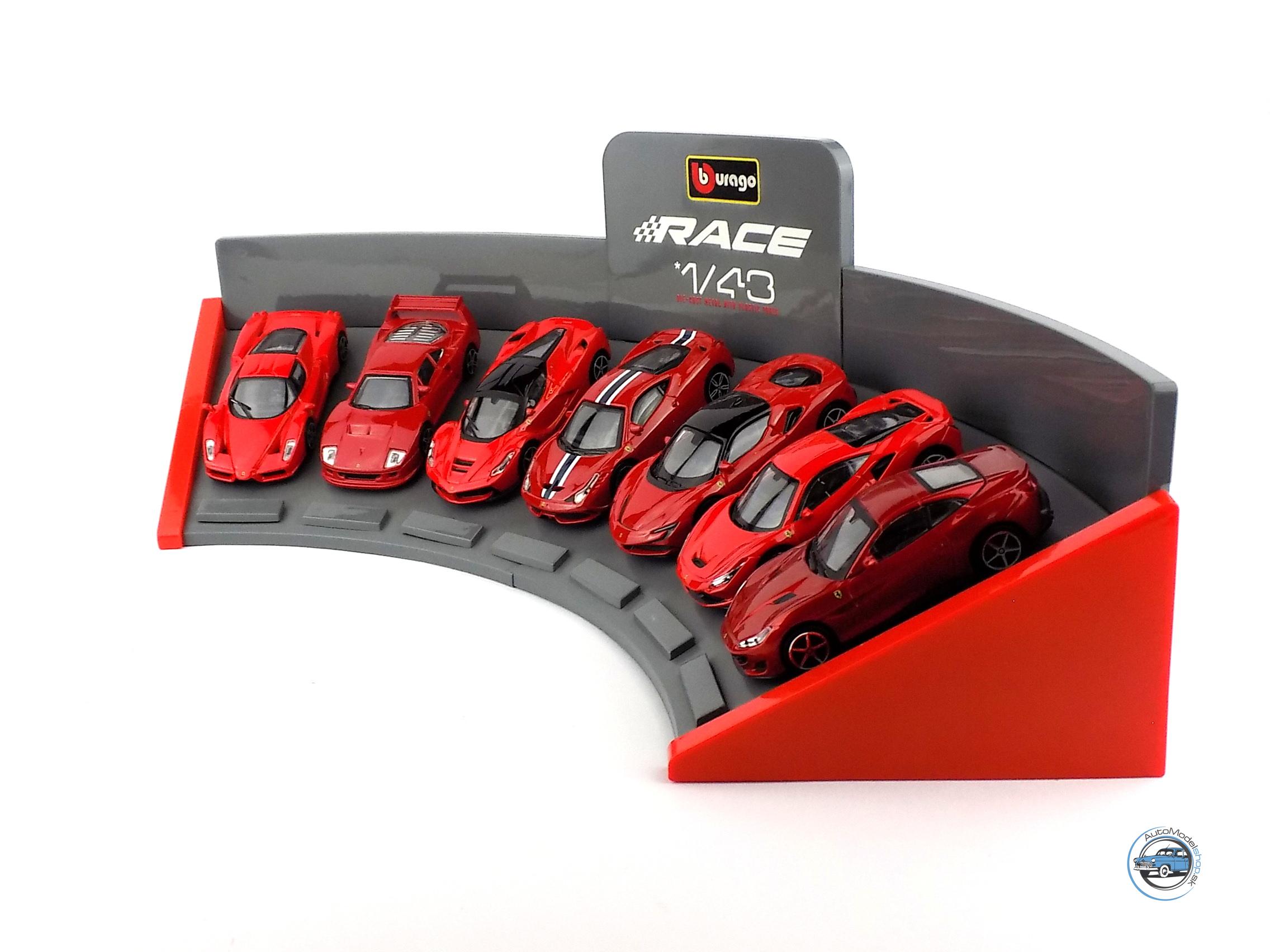 Sada 7x Ferrari - 1:43 Bburago - Image 4