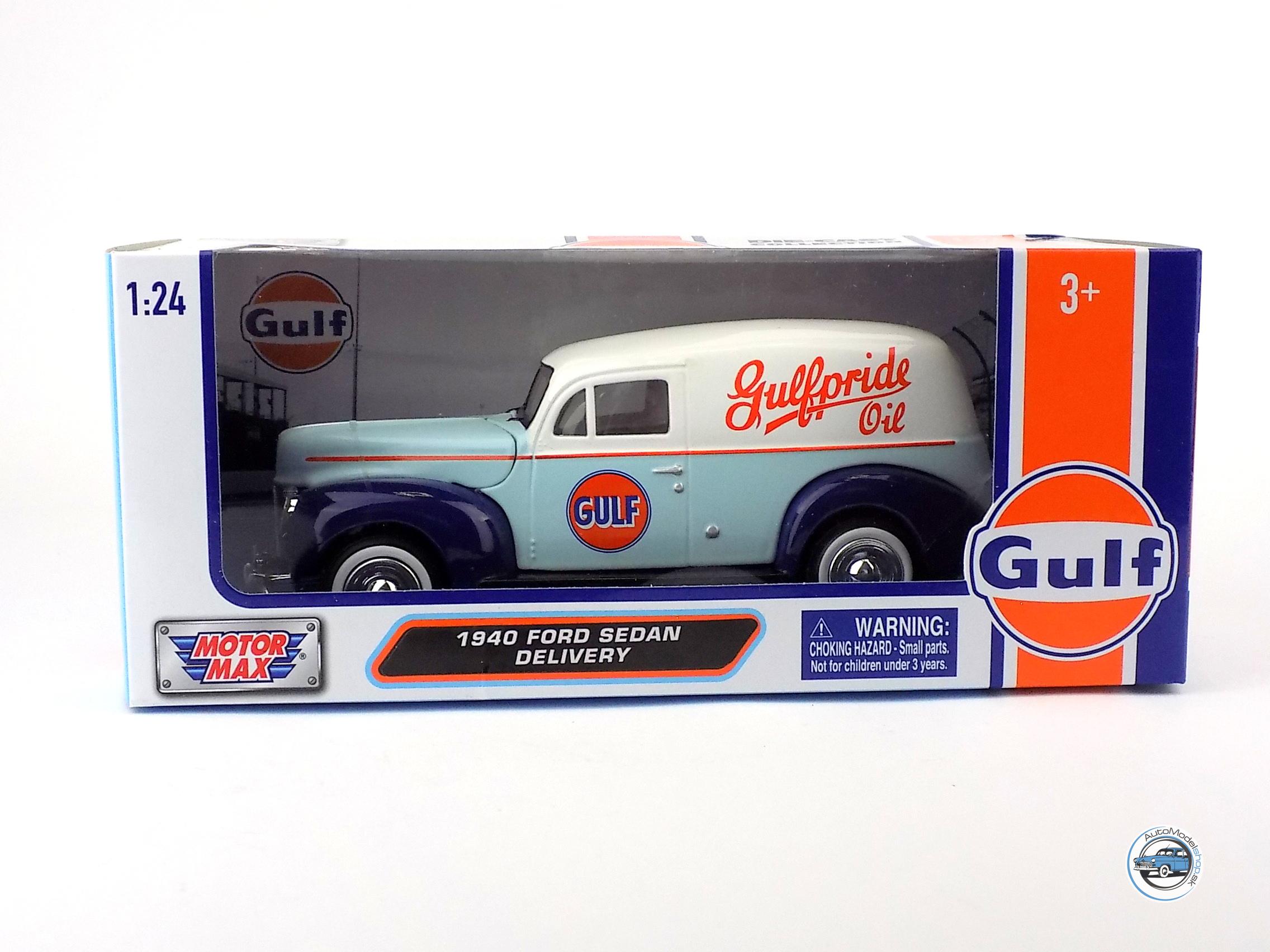 FORD SEDAN GULF 1940 - 1:24 MOTORMAX - Image 5