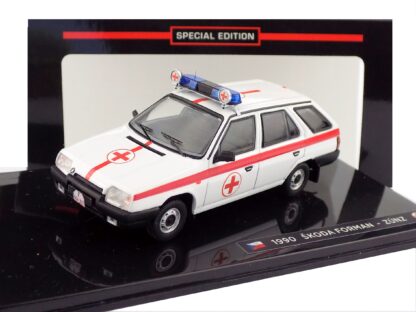 ŠKODA FORMAN AMBULANCE ZÚNZ 1990 - 1:43 IXO/CAL