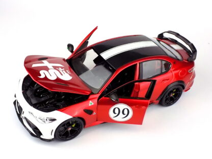 ALFA ROMEO GIULIA GTAm N 99 RACING 2020 - 1:18 BBURAGO - Image 3