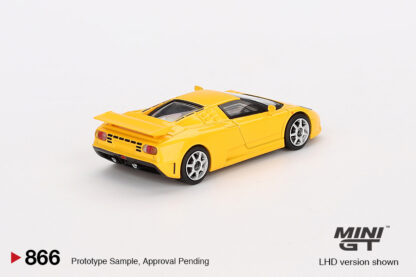 Bugatti EB110 Super Sport Giallo Bugatti - 1:64 MiniGT - Image 3