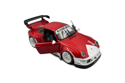 PORSCHE 911 993 RWB BODYKIT PORCO ROSSO COUPE 2020 - 1:18 SOLIDO - Image 7