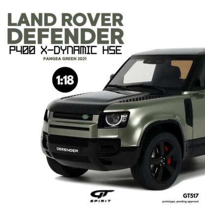 LAND ROVER DEFENDER P400 X DYNAMIC HSE PANGEA GREEN 2021 - 1:18 GT SPIRIT - Image 10