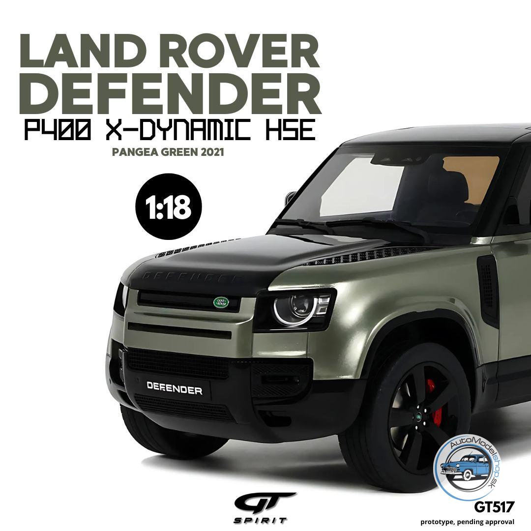 LAND ROVER DEFENDER P400 X DYNAMIC HSE PANGEA GREEN 2021 - 1:18 GT SPIRIT - Image 10