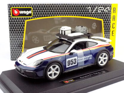 PORSCHE 911 992 N 953 RALLY DAKAR ROUGHROADS 2023 - 1:24 BBURAGO
