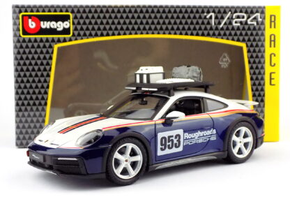 PORSCHE 911 992 N 953 RALLY DAKAR ROUGHROADS 2023 - 1:24 BBURAGO - Image 2