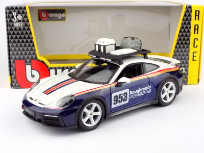 PORSCHE 911 992 N 953 RALLY DAKAR ROUGHROADS 2023 - 1:24 BBURAGO - Image 3