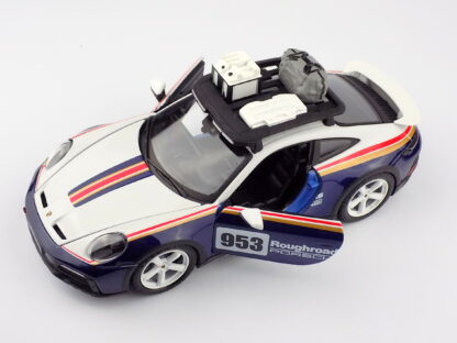 PORSCHE 911 992 N 953 RALLY DAKAR ROUGHROADS 2023 - 1:24 BBURAGO - Image 7