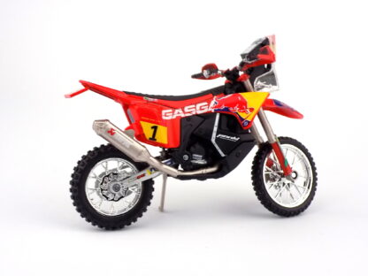 KTM RX450F TÍM RED BULL GASGAS RACING N 1 RALLY DAKAR 2023 SAM SUNDERLAND - 1:18 BBURAGO - Image 3