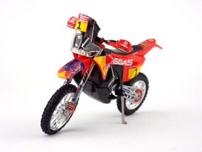 KTM RX450F TÍM RED BULL GASGAS RACING N 1 RALLY DAKAR 2023 SAM SUNDERLAND - 1:18 BBURAGO - Image 4