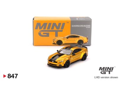 FORD MUSTANG LB-WORKS GOLD - 1:64 MiniGT