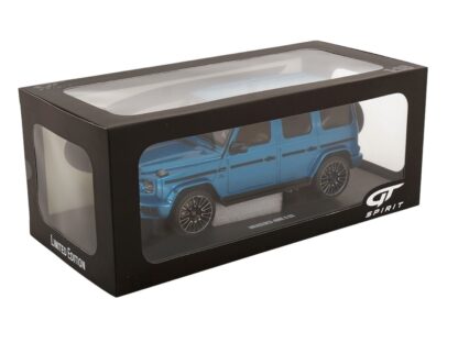 MERCEDES BENZ G 63 AMG HYPER BLUE MANGO 2024 - 1:18 GT SPIRIT - Image 3