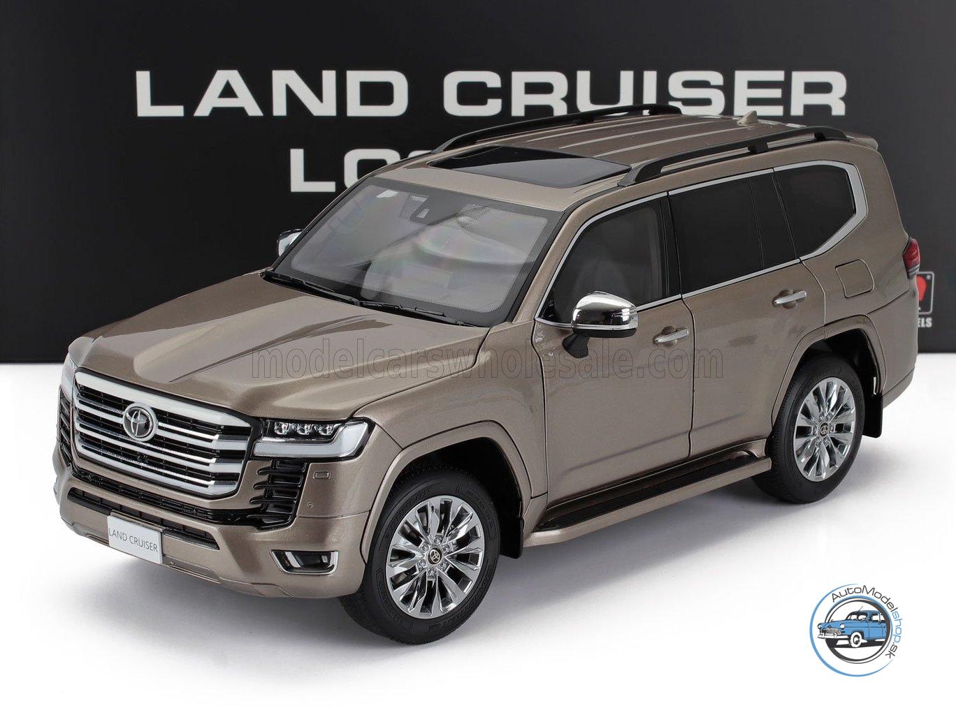 TOYOTA LAND CRUISER 300-ZX 2024 - ZLATÁ - 1:18 LCD MODEL