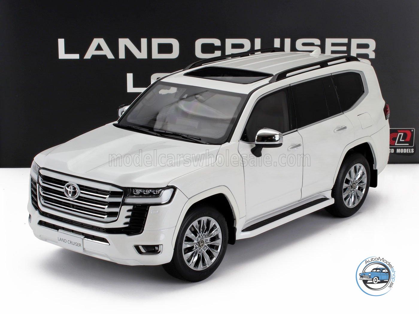TOYOTA LAND CRUISER 300-ZX 2024 - BIELA - 1:18 LCD MODEL