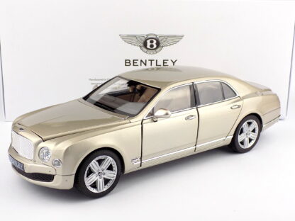 BENTLEY MULSANNE 2012 LIGHT GOLD - 1:18 RASTAR