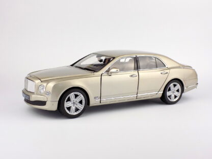 BENTLEY MULSANNE 2012 LIGHT GOLD - 1:18 RASTAR - Image 2