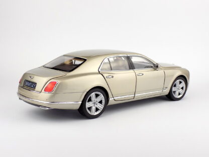 BENTLEY MULSANNE 2012 LIGHT GOLD - 1:18 RASTAR - Image 3