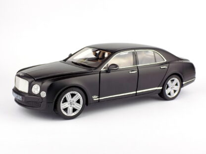 BENTLEY MULSANNE 2012 BLACK MAT - 1:18 RASTAR - Image 2