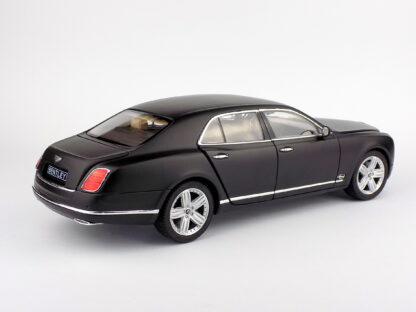 BENTLEY MULSANNE 2012 BLACK MAT - 1:18 RASTAR - Image 3