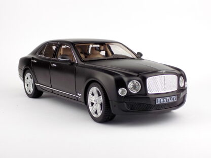 BENTLEY MULSANNE 2012 BLACK MAT - 1:18 RASTAR - Image 4