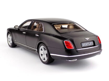 BENTLEY MULSANNE 2012 BLACK MAT - 1:18 RASTAR - Image 5