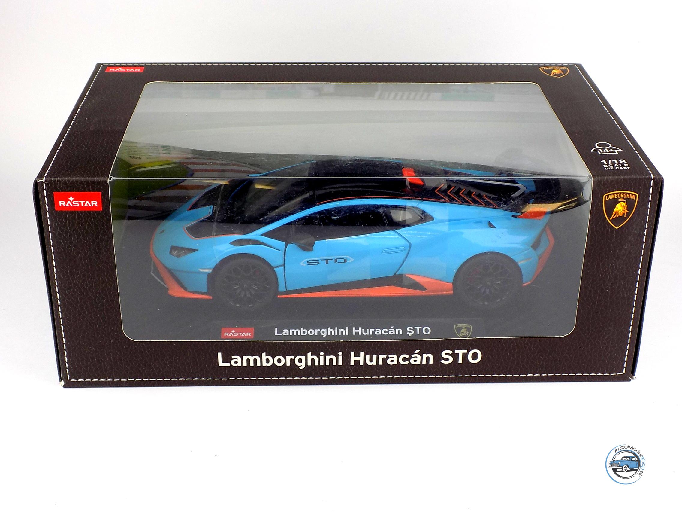 LAMBORGHINI HURACAN STO 2012 BLUE - 1:18 RASTAR - Image 8