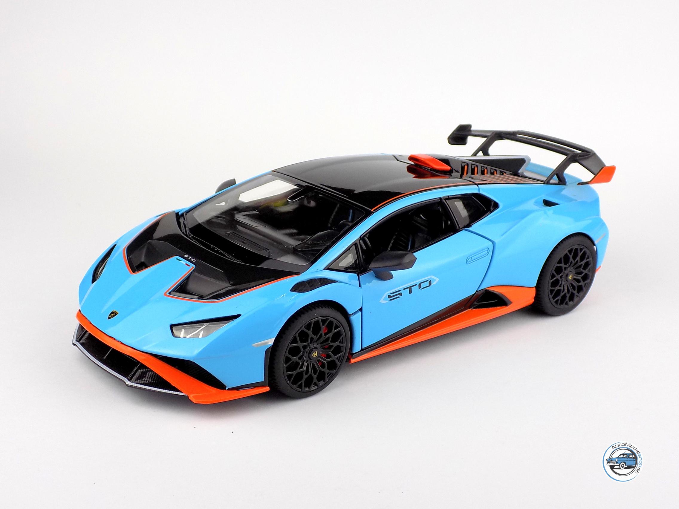 LAMBORGHINI HURACAN STO 2012 BLUE - 1:18 RASTAR - Image 2