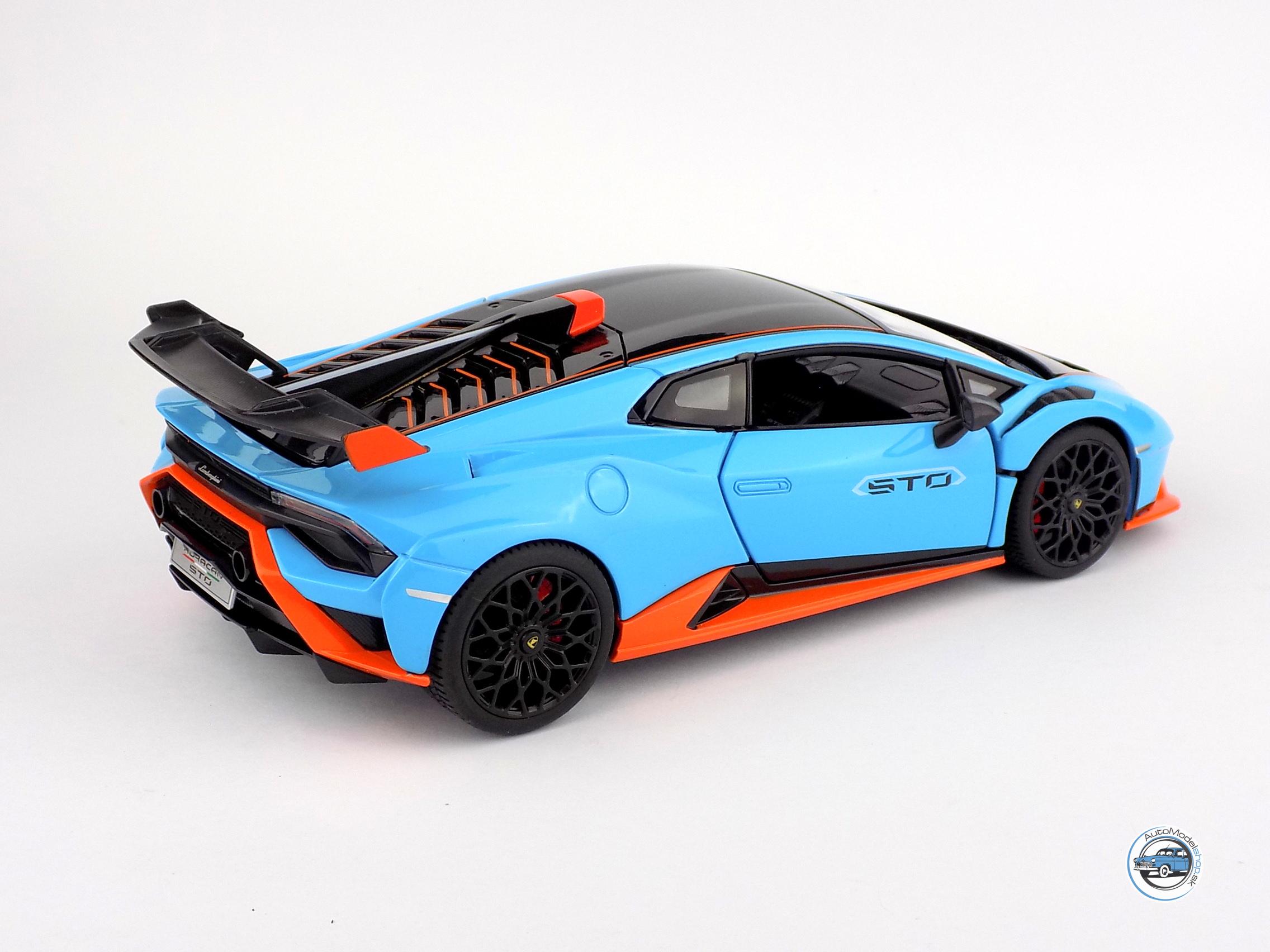 LAMBORGHINI HURACAN STO 2012 BLUE - 1:18 RASTAR - Image 3