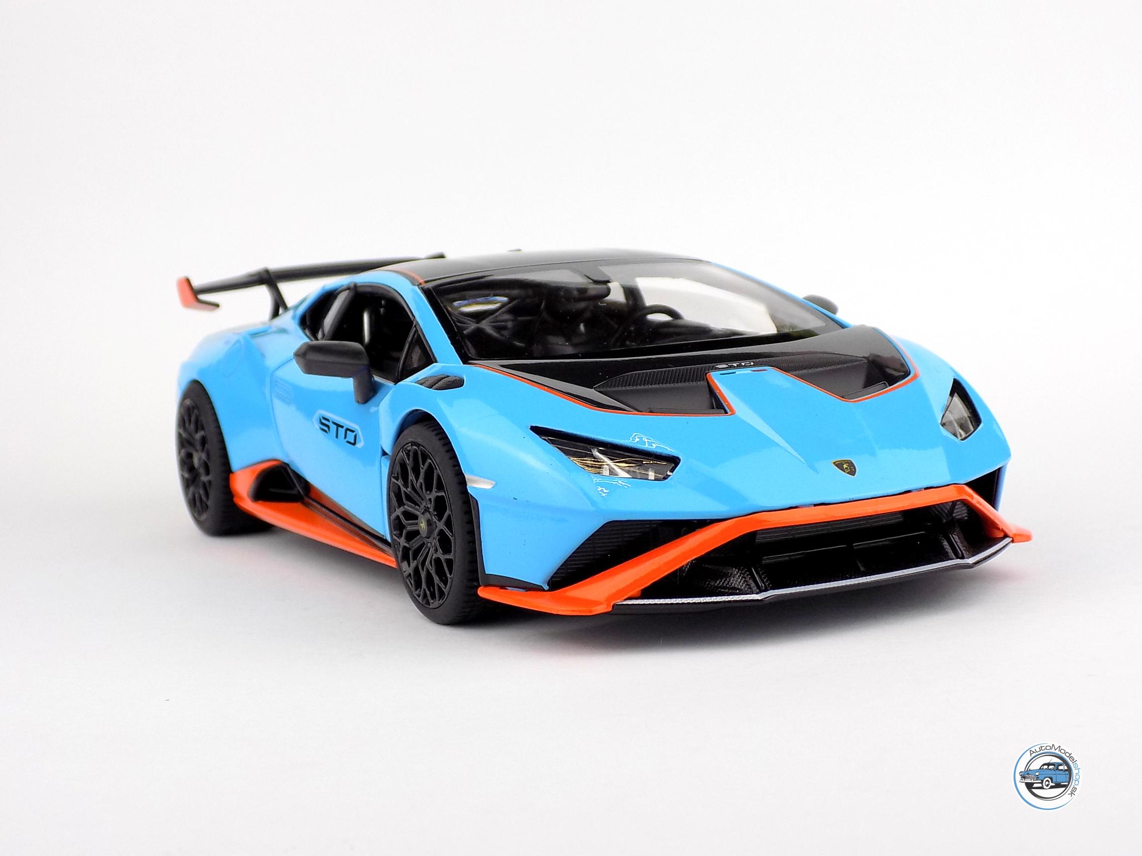 LAMBORGHINI HURACAN STO 2012 BLUE - 1:18 RASTAR - Image 6
