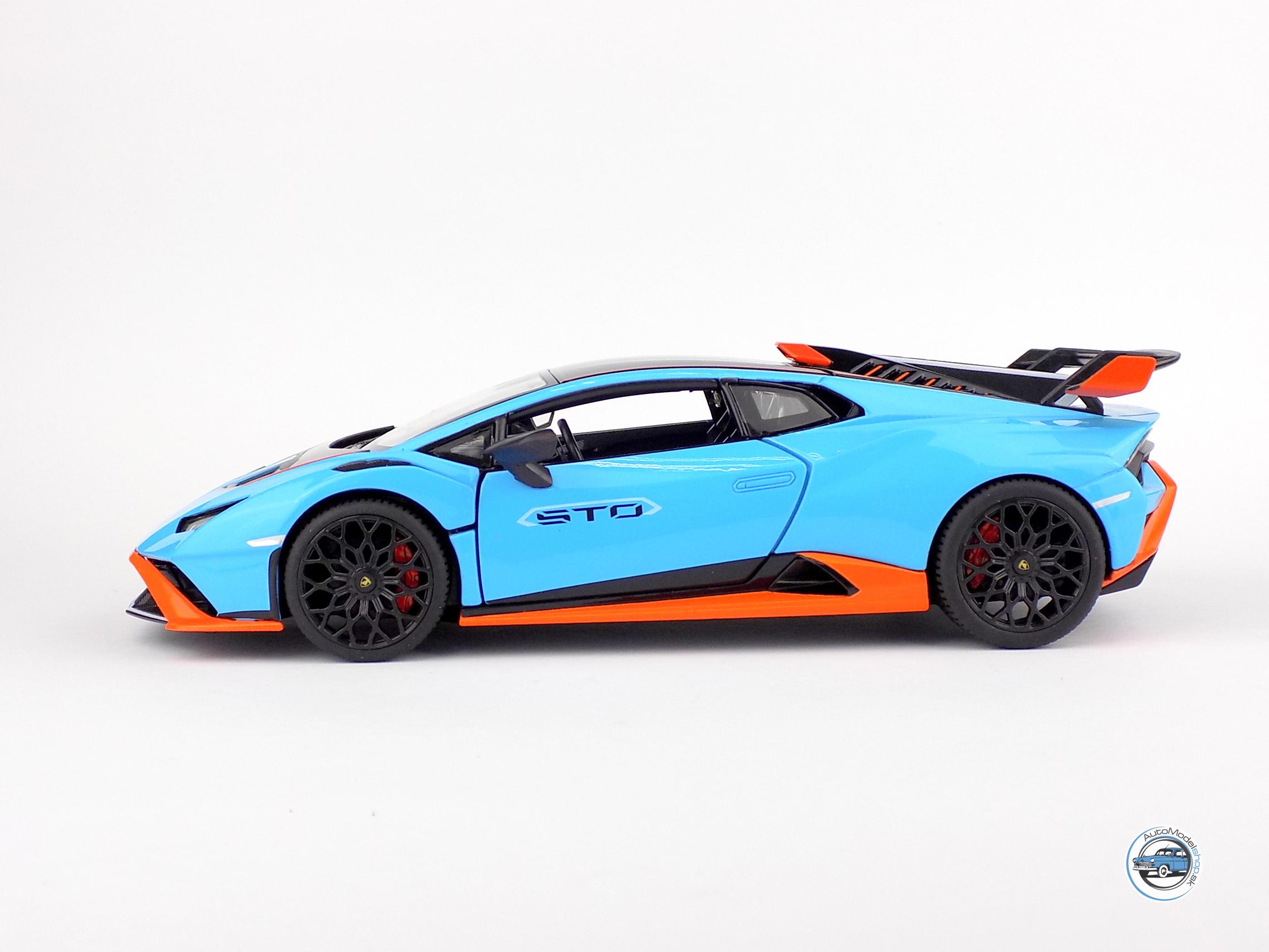 LAMBORGHINI HURACAN STO 2012 BLUE - 1:18 RASTAR - Image 7
