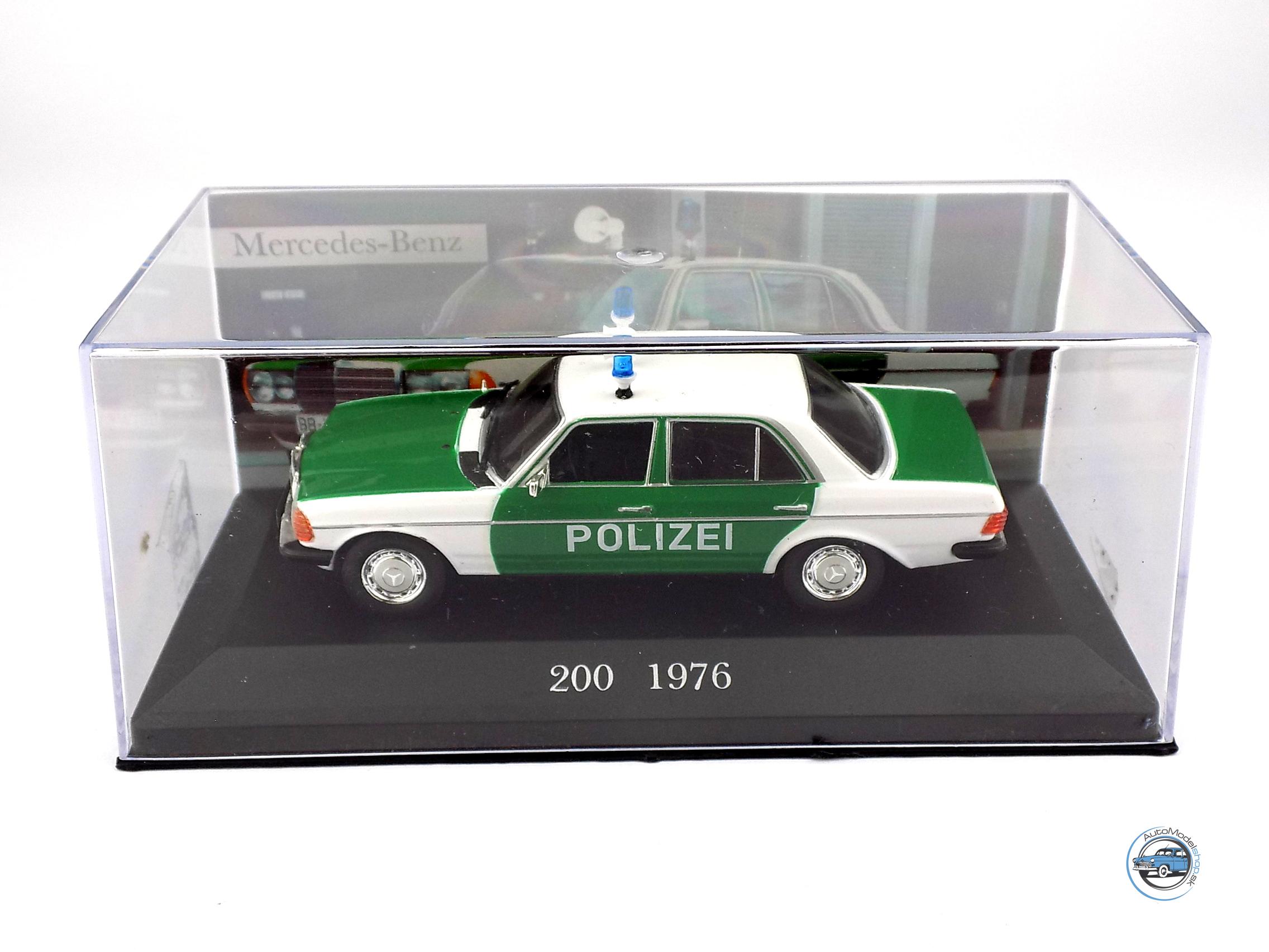 MERCEDES BENZ 200 POLIZEI - Polícia Nemecko 1976 - 1:43 DeA ( Bazárový tovar ) - Image 3