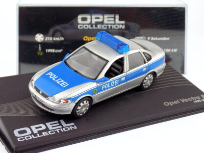OPEL VECTRA B POLIZEI  - POLÍCIA NEMECKO - 1:43 DeA ( Bazárový tovar )