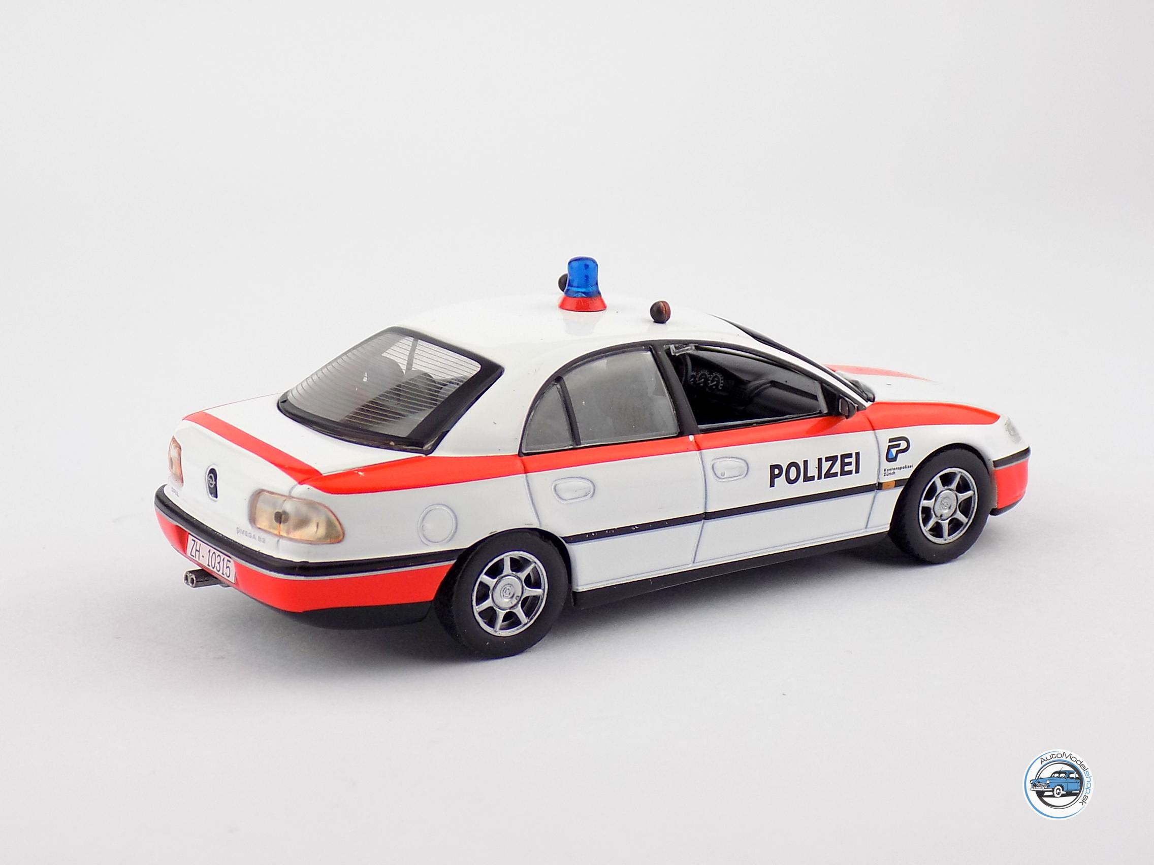 OPEL OMEGA POLIZEI - POLÍCIA ŠVAJČIARSKO - 1:43 DeA ( Bazárový tovar ) - Image 3