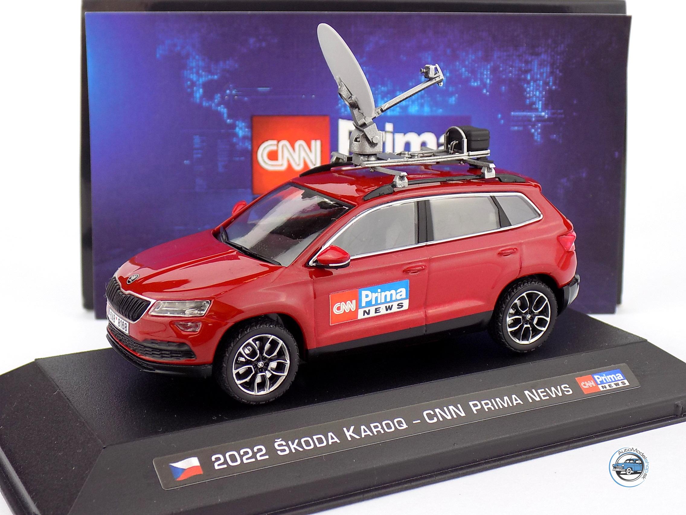 ŠKODA KAROQ – CNN Prima News, Spravodajstvo – 1:43 CAL / Norev