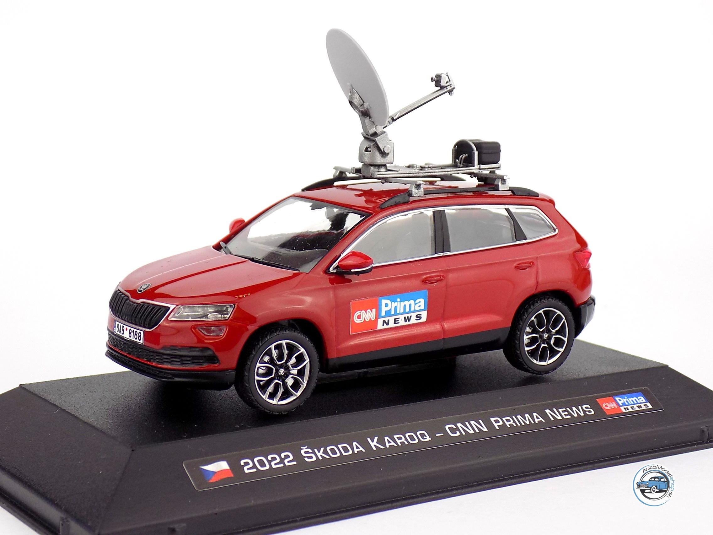 ŠKODA KAROQ – CNN Prima News, Spravodajstvo – 1:43 CAL / Norev - Image 2
