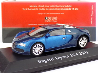 BUGATTI VEYRON 16,4l 2005 – 1:43 Editions Atlas
