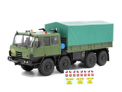 TATRA 815 VT 8x8 + Aršík vojenských polepov – 1:43 DeA