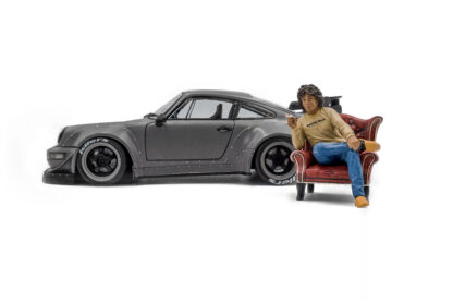 PORSCHE 911 (964) RWB +FIGURKA  AKIRA NAKAI SAN - 1:18 SOLIDO - Image 3