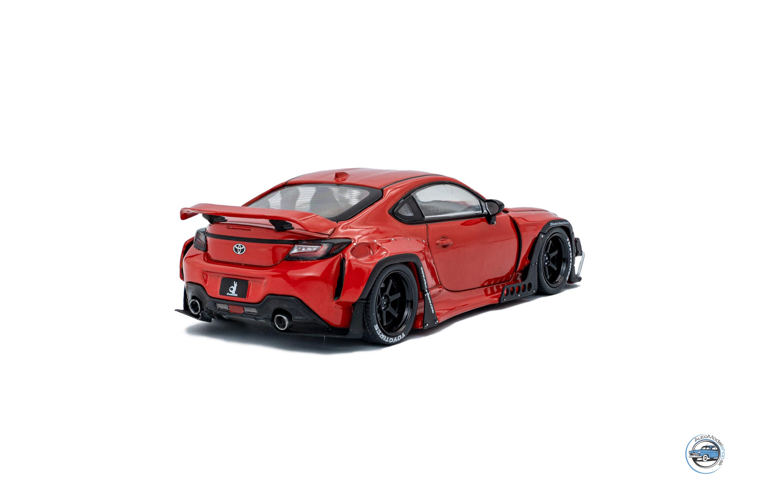 Miniature PANDEM TOYOTA GR86 RED 2022 1/43 1/43 Miniature PANDEM TOYOTA GR86 RED 2022 1/43 1/43