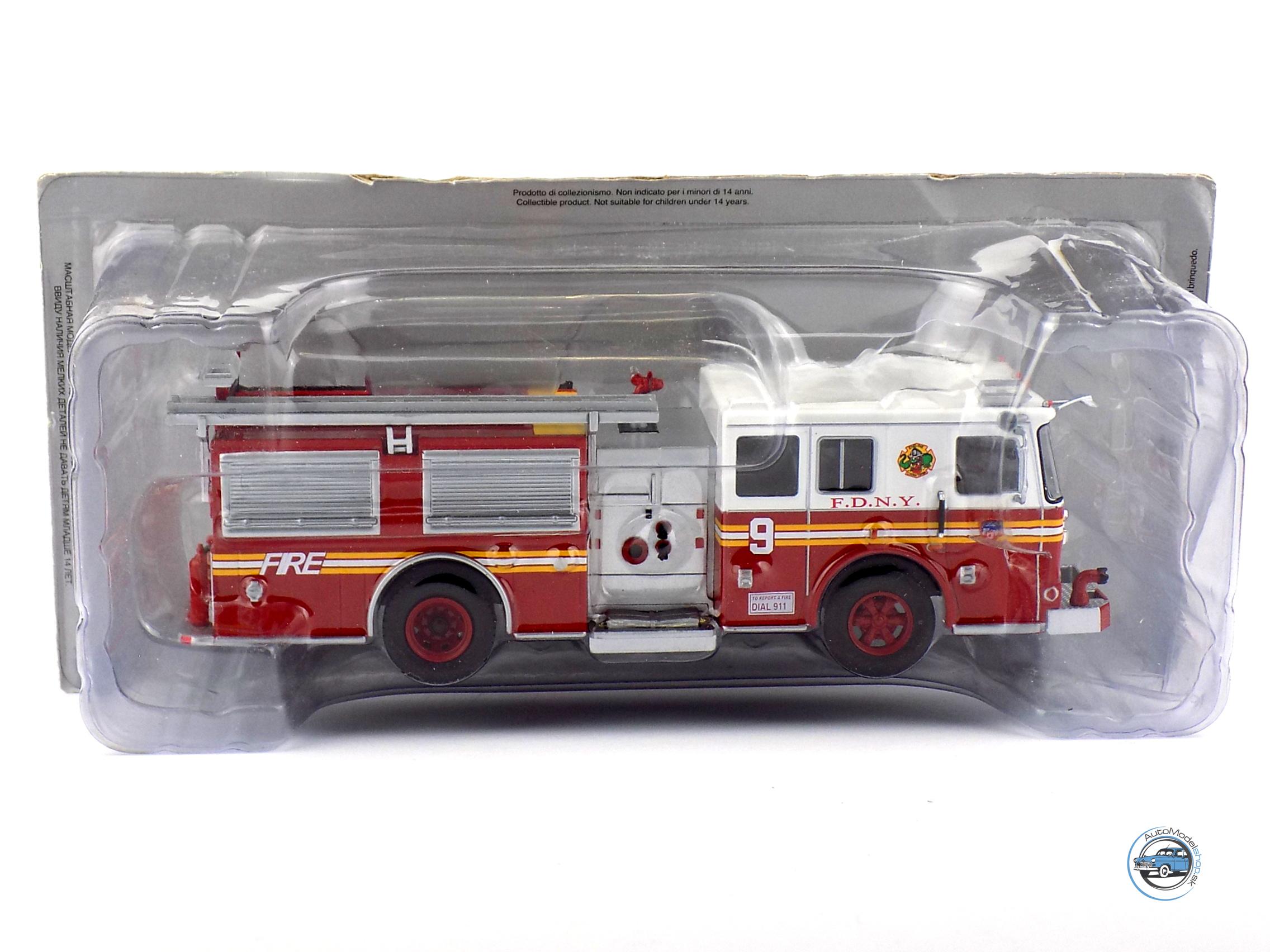 SEAGRAVE HASIČI NEW YORK USA 2001 - 1:43 DeA - Image 3